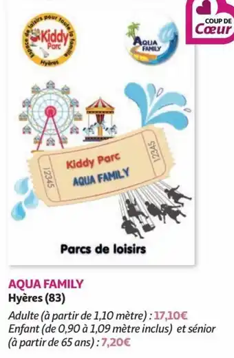 Auchan AQUA FAMILY Hyères (83) offre