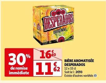 Auchan Bière aromatisée desperados offre