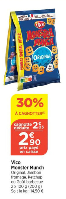 Bi1 Vico Monster Munch offre