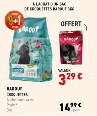 Tom&Co BAROUF CROQUETTES offre