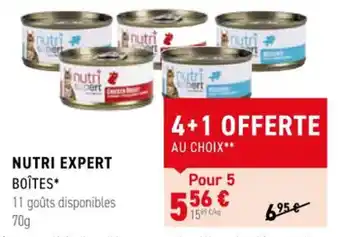 Tom&Co NUTRI EXPERT BOÎTES* offre