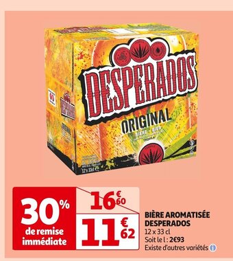 Auchan Supermarché BIÈRE AROMATISÉE DESPERADOS offre