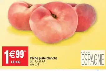PĂȘche plate blanche cat. 1, cal. AA voir p. 8