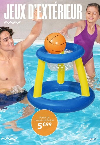 b&m Panier de basket-ball flottant offre