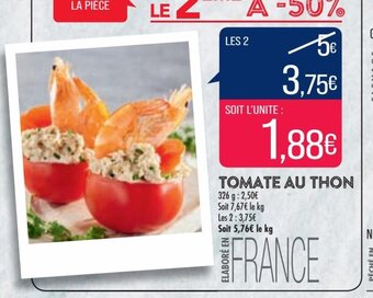 Match TOMATE AU THON offre