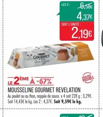 Match MOUSSELINE GOURMET REVELATION offre