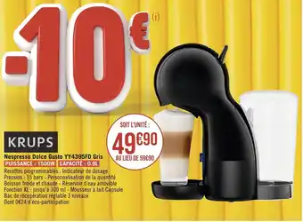 Nespresso Dolce Gusto YY4395FD