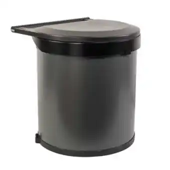 Cuisines Schmidt Poubelle coulissante 1 bac gris de 40 litres pour meuble sous-évier offre
