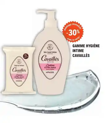 E.Leclerc Parapharmacie GAMME HYGIÈNE INTIME CAVAILLÈS offre