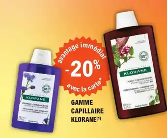 E.Leclerc Parapharmacie GAMME CAPILLAIRE KLORANE(¹) offre