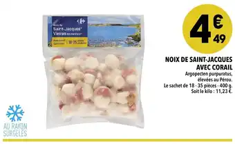 Supeco Noix de Saint-Jacques avec Corail offre