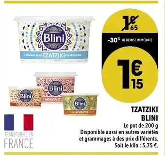 Tzatziki Blini