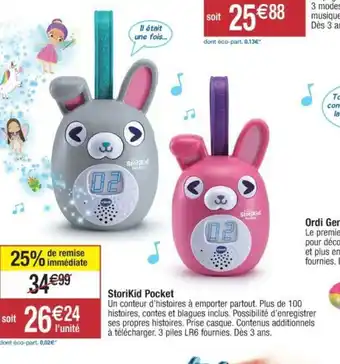 Cora x Carrefour StoriKid Packet offre