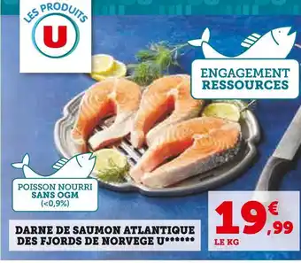 U Express U darne de saumon atlantique des fjords de norvege offre