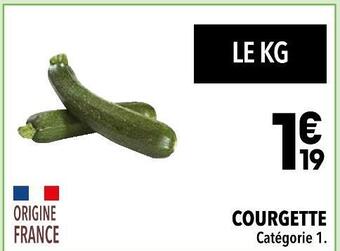 Supeco Courgette offre