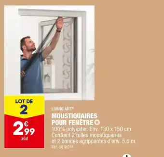 Living art moustiquaires pour fenĂȘtre