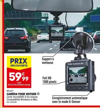 Rollei caméra pour voiture