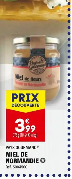 Pays gourmand miel de normandie