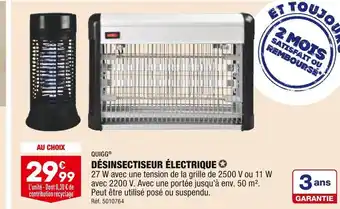 ALDI Quigg désinsectiseur électrique offre