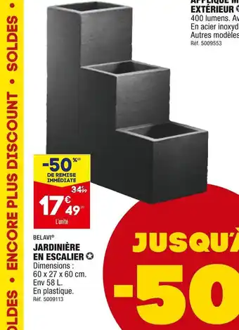 ALDI Belavi jardinière en escalier offre