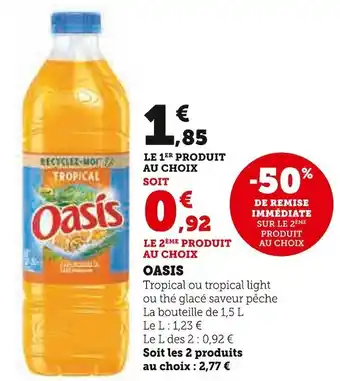 U Express Oasis oasis offre