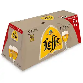 Auchan Supermarché Bière blonde leffe offre