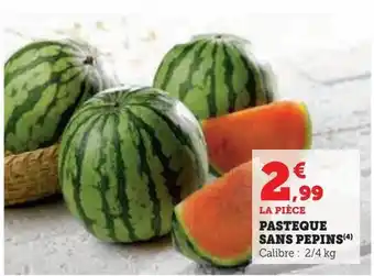 U Express Pasteque sans pepins offre