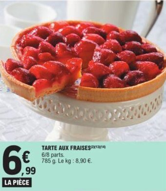 E.Leclerc TARTE AUX FRAISES offre