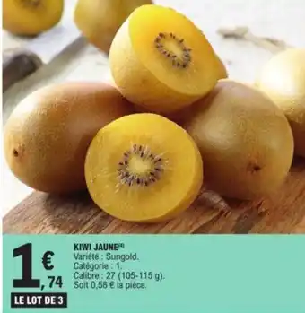 E.Leclerc KIWI JAUNE offre