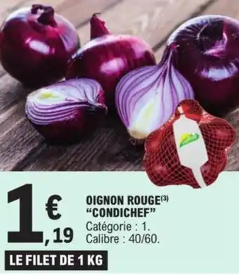 E.Leclerc OIGNON ROUGE(3) offre