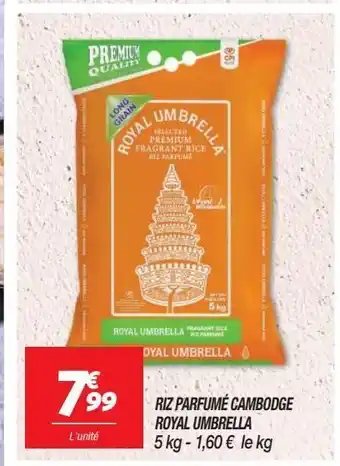 Netto Riz parfumé cambodge royal umbrella offre