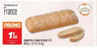 Netto Ciabatta á l`huile d`olive offre