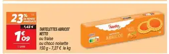 Netto Tartelettes abricot netto offre