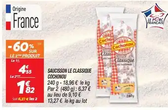 Netto Saucisson le classique cochonou offre