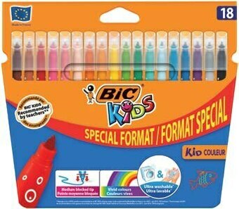 Auchan 18 FEUTRES KIDS COULEUR offre