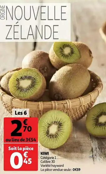 Auchan KIWI offre
