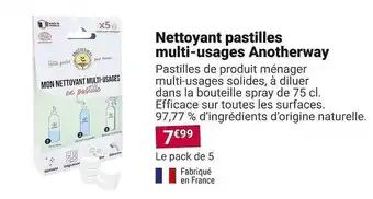 Nettoyants pastilles multi-usages anotherway