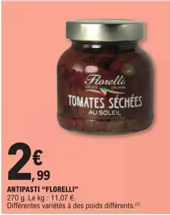 E.Leclerc ANTIPASTI "FLORELLI" offre