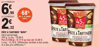 E.Leclerc PÂTE À TARTINER "NOVI" offre
