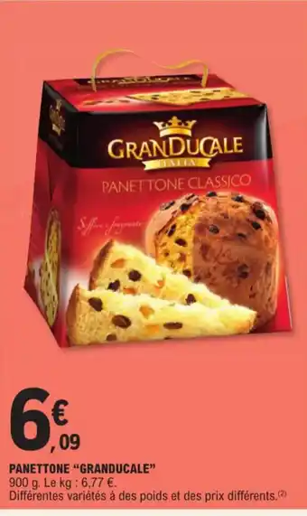E.Leclerc PANETTONE "GRANDUCALE" offre