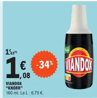 E.Leclerc VIANDOX "KNORR" offre