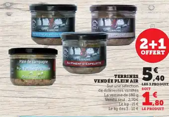 TERRINES VENDĂE PLEIN AIR