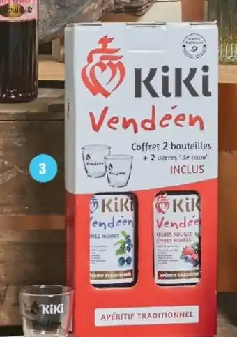 Super U COFFRET APERITIF TRADITIONNEL KIKI VENDEEN offre