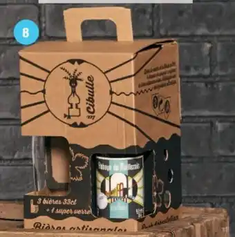 Super U COFFRET DE BIERES LA CIBULLE offre