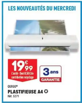 PLASTIFIEUSE A4