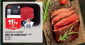 ALDI RÔTI DE RUMSTEAK***(A) offre