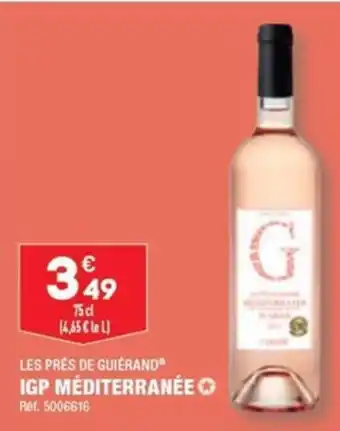ALDI LES PRÈS DE GUIÉRAND IGP MÉDITERRANÉE offre