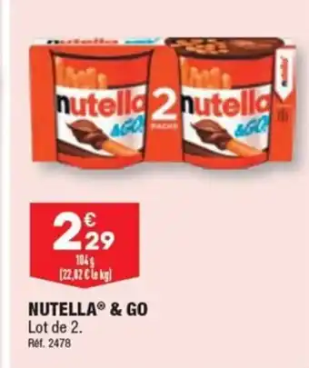 ALDI NUTELLAⓇ & GO offre