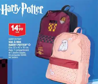 ALDI HARRY POTTER SAC À DOS HARRY POTTER ✪ Env. 32 x 42 x 16 cm. Avec 1 compartiment offre