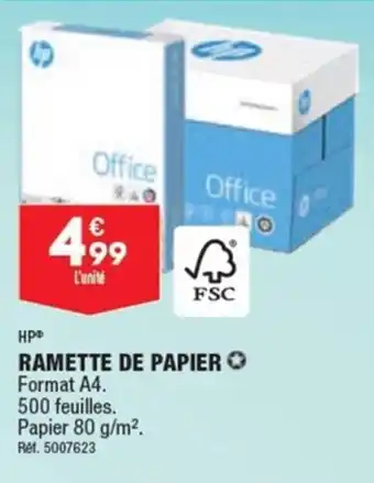 ALDI RAMETTE DE PAPIER ✪ Format A4. offre
